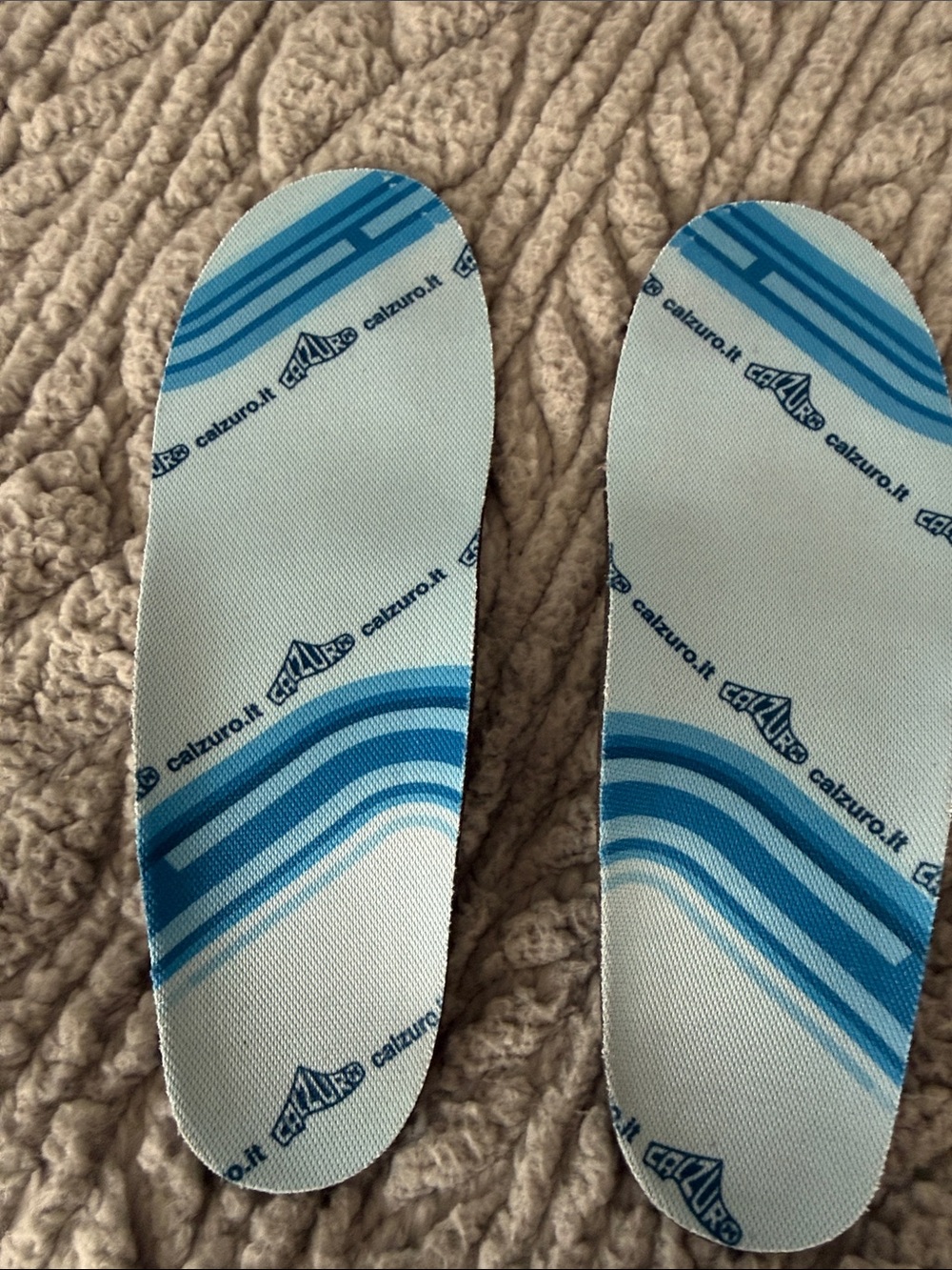 Calzuro Women’s Blue Cushioned Insoles - Pair